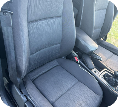 Czyszczenie fotela w Audi A4 B7