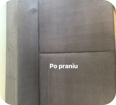 Czyszczenie narożnika po praniu